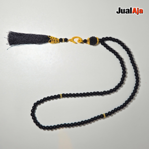 Tasbih Mutiara Mewah Cantik 99 Butir Souvenir Haji Umroh Tasbeh Premium Zikir
