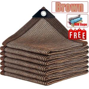 8mx10m Thick sunscreen net 95% UV Heavy duty sun shade net Outdoor garden shade umbrella greenhouse weather net