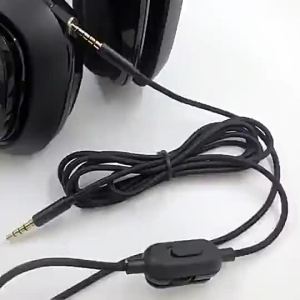 GEEBON 2M Headset Audio Cable ided Cord With Volume Control For  G Pro X G233 G433