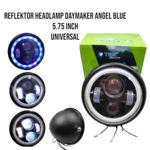 LAMPU DAYMAKER ANGEL BLUE CB4 PLUS BATOK 5.75 INCH LIST BLUE PNP TIGER MEGA PRO CB DLL UNIVERSAL ATLANTIS