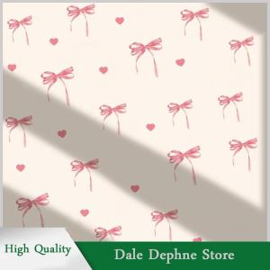 [Dale Dephne] Dễ thương màu hồng cung tường dán Boho Bowknot phòng ngủ trang trí tường dán tình yêu trái tim cung tủ lạnh Dán DIY trang trí nhà