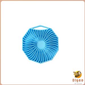 Digeo Silicone Body Scrubber Brush Adult Cleaning Bath Shampoo Comb Head Care Massager