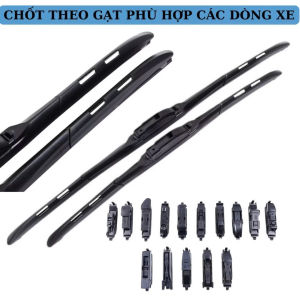 Gạt Mưa Ô Tô DÒNG Xe CHEVROLET CRUZE COLORADO ORLANDO CAPTIVA TRAI BLAZER XTRAIL SPAPK AVEO VIVANT ...Silicon NANO Gạt Sạch Êm