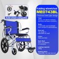 Dr.Smith Hydraulic high back wheelchair Multifunctional Folding Medical Wheelchair With Toilet Adjustable Backrest Folding Wheelchair Multifunctional Medical Wheelchair Elderly Trolley Scooter (Toilet + Pillow). 