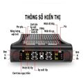 Cảm Biến Áp Suất Lốp Ô Tô, Cảm Biến Áp Suất Lốp Van Ngoài TPMS - Màn Hình Sử Dụng Năng Lượng Mặt Trời. 