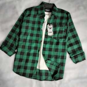 Baju Kemeja Flanel Anak Laki Laki Import Lengan Panjang Hem Trending Kotak Kotak Umur 3- 13 Tahun