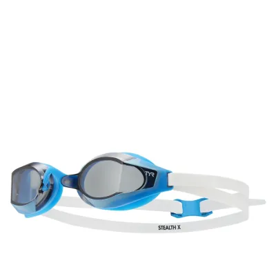 Tobys Sports TYR Stealth-X Performance Swimming Goggles