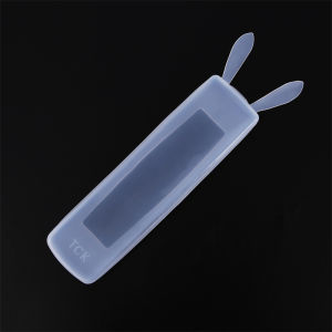 Luminous Rabbit Ear Remote Control Cover Silicone Transparent TV Remote Control Case Air Condition Dustproof Storage Protector