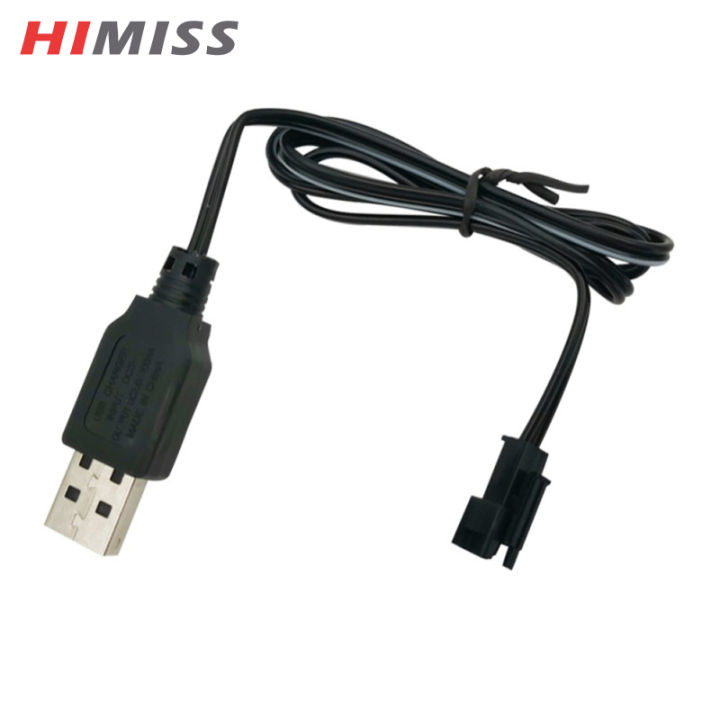 Caricabatterie USA 4.8V 250mA Con Spina EL2P Per Auto RC Camioncini Barche Telecomandate