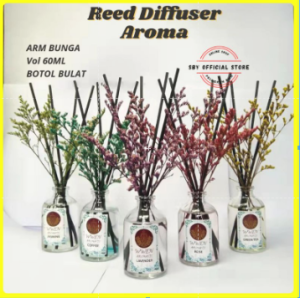 Reed Diffuser 60 Ml Aromaterapi Pewangi Ruangan Aroma Terapi Ruangan Cair Harga Termurah Purifier Aromaterapy Humidifier Fragrance Oil Diffuser Original Murah Terlaris Essential Oil Diffuser Purifier Pendingin Ruangan