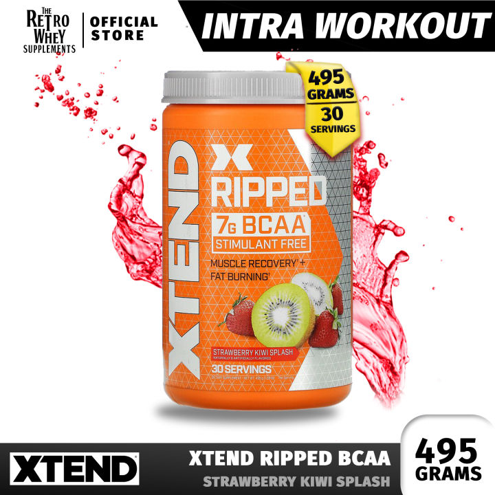 XTEND Ripped BCAA Powder Cutting Formula + Sugar Free Post Workout ...