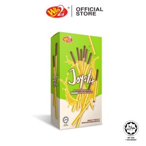WIN WIN FOOD JOYSTIX Biscuit Coated With Cream BOX CHOCOLATE STICK Cookies Snacks 40g