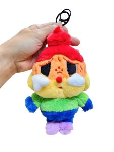 🌈 พวงกุญแจ ตุ๊กตา เด็กหญิงน้ำตารื้น ปุ๊กปิ๊กน่ารัก ใครเห็นก็ชอบ ขนาด 7 นิ้ว