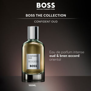 BOSS The Collection Confident Oud Eau De Parfum For Men 100ml - Bran Accord & Oud - Ambery Perfume | by HUGO BOSS Fragrances