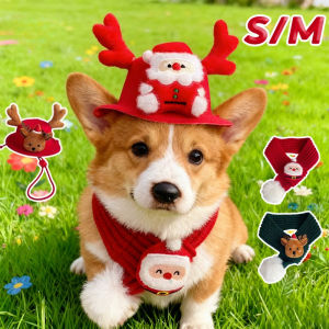 PetPure เสื้อผ้าสัตว์เลี้ยง S/M ชุดสุนัข  ชุดสุนัขคริสมาส  ชุดแมวน่ารัก  เสื้อผ้าหมา