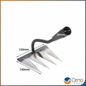 Orna ฟันคราดหญ้า คราดเหล็ก คราดหญ้า คราดทำสวน มีดจอบ คาดหญ้า คาดหญ้าเหล็ก 6 ฟัน 5 ฟัน 4 ฟัน hoe