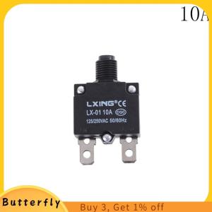 Butterfly 1ชิ้นสวิตช์ความร้อนวงจรเบรกเกอร์สวิตช์โอเวอร์โหลดป้องกัน