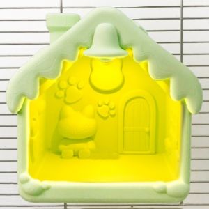MAOMEI STORE Bite Resistant Bird Breeding Nest Warm Light Comfortable Ambient Light Birdcage Bird Sleeping Hiding Cave With Pad Parrot Bed House For Cage