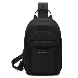 JIVIVIL Túi Đeo Ngực Giản Dị Đa Chức Năng Thời Trang Thiết Kế Dây Đeo Vai Có Thể Điều Chỉnh Để Sử Dụng Hàng Ngày Túi Đeo Chéo Nam Và Nữ