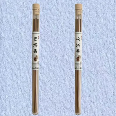Authentic Pure Natural Pine Tower Incense Incense Thread Incense Classic Pine Incense Fresh Air Indoor HomePure natural pinecone incense stick - Classic pine wood