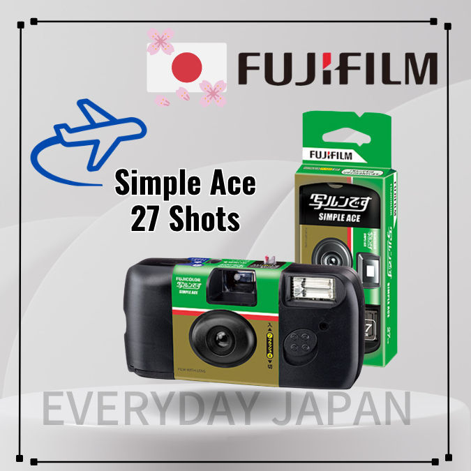 Direct from JAPAN］Fujifilm Disposable Film Camera Simple Ace ISO