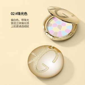 GUICAMI Pancake Makeup Powder Highlighter Palette Facial Makeup Palette Facial Contour Palette Long Lasting Oil Control