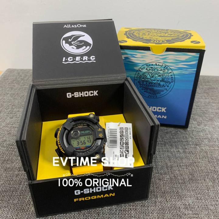 JAPAN SET 100% ORIGINAL CASIO G-SHOCK FROGMAN GW-8200K-9JR JAPAN SET 100% ORIGINAL CASIO G-SHOCK FROGMAN GW-8200K-9JR