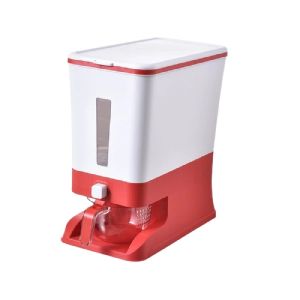 COD SHENAR Dispenser Beras 12KG Rice Box Tempat Penyimpanan Beras Otomatis Dengan Wadah Pengering Beras