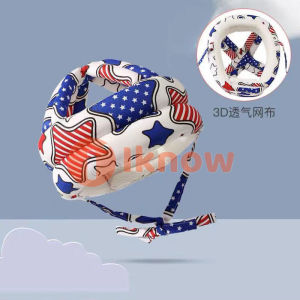 I know Baby Head Protector Toddler Infant Helmet No Bump Head Cushion Baby Knee Pads Baby Helmet for Crawling Walking Protective Hat Safety Harness