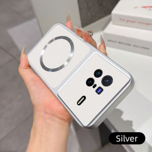 Ốp lưng cho VIVO X80 V2183A V2144 ốp da mờ có dạng nhẫn từ tính chống rơi và điện thoại chống sốc