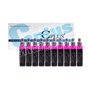 Iljin Caron C+ Hair Coloring Essence Ampoule Red 9ml x 10pcs | Repair Shine & Deep Moisture