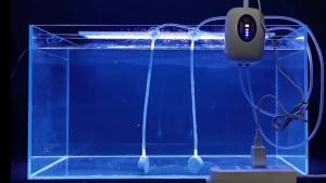 USB Aquarium Oxygen Pump Rechargeable Lithium Battery Quiet Operation for