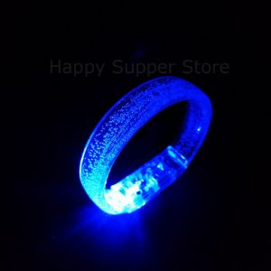 Happy สายรัดแขน พร้อมไฟ LED 6 สี ใช้แบตเตอรี่ กำไลข้อมือ Charm Bracelets