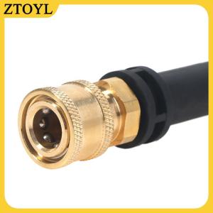 ZTOYL Đầu chuyển máy rửa áp lực sang đầu nối nhanh 1 4 inch vòi phun dành cho máy rửa xe tưới cây bộ chuyển đổi kết nối nhanh