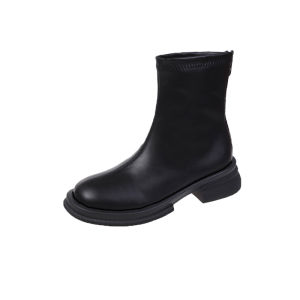 IELGY 4cm height increase all-match casual Martin boots women