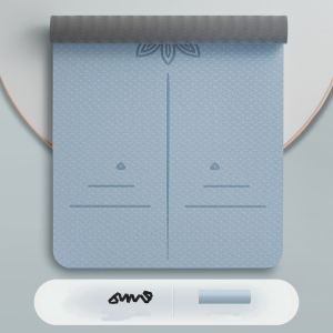 ​​เสื่อโยคะยางธรรมชาติ TPE ยืดหยุ่นสูง กันกระแทก 80cm​