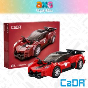 CaDA Crimson Wing Dominion Racing Car Brick DIY 1:32 Scale Vehicles Set C55059W