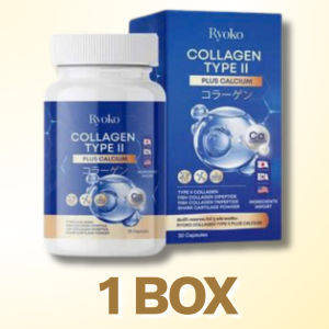 Ryoko Collagen Type II Plus Calcium Joint Support Cartilage Regeneration PainRelief