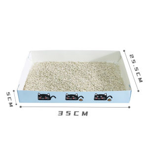 Cat Litter Box Foldable Portable Thickened for Home Care and Daily Use Suitable for Storage Cleaning or Routine Setup for Indoor Outdoor and Travel Use cat litter box Home Care