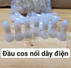 100 đầu cos nỗi dây điện màu trắng CE CE-3 / CE-4 / CE-5 ly  đầu cos nối nhanh dây điện chắc chắn sử dụng đầu cos nối dây điện trong sửa chữa máy móc không cần quấn băng keo điện có nhiều kích cỡ khác nhau - Cửa Hàng Nam