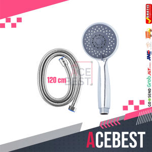 ACEBEST Paket Shower Dan Selang Satu Set Hand Shower Genggam Pancuran Mandi HS-73 + Selang