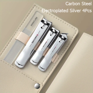 🔥พร้อมส่ง🔥ชุดกรรไกรตัดเล็บมืออาชีพคุณภาพสูง 18 ชิ้น ชุดกรรไกรตัดเล็บสำหรับตัดแต่งจมูกคิ้วสิวและหู มาพร้อมกับกระเป๋าหรู Nail Clippers Set