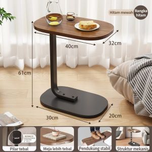 Furniture Meja Kopi Meja Kecil Coffe Table Meja Sudut Meja Bulat Meja Nakas Meja Minimalis Tamu Susun