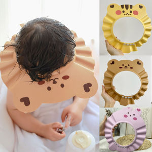 Mũ tắm gội đầu chắn nước hình thú cho bé chất liệu mút xốp cao cấp vô cùng mềm mại