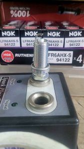 LFR6AHX-S☄️TwinTip☄️Toyota CamryVellfireInnovaFortuner BMW E60 525E90 325 N52 NGK 94122 Ruthenium HX Spark Plug