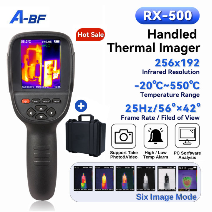 A-BF RX-500 Infrared Thermal Imager Handheld USB Thermal Imaging Camera ...