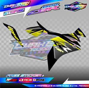 STRIPING VARIASI HONDA CBR 150R V2 / STICKER LIST VARIASI MOTOR CBR 150 R
