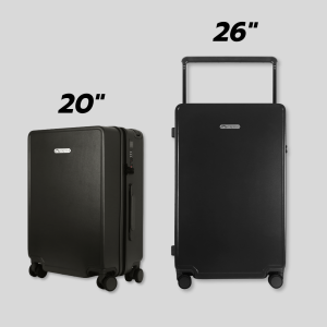 PEGAUSUS Harness กระเป๋าเดินทางพร้อมช่องเสียบ USB และล้อลากเคลื่อนย้ายง่าย ขนาด 20/26 นิ้ว 4 สี