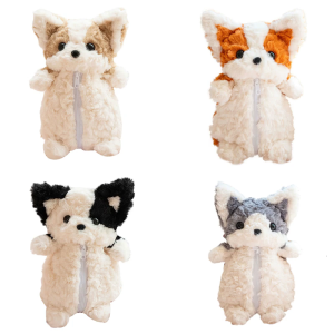 Corgi Themed Pencil Bag Featuring Scarf Design School Office Essential Practical Gift