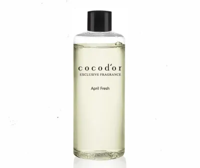 Không kèm que tán hương/ No fiber reed stick - Tinh dầu tán hương khử mùi trang trí nhà cửa Cocodor - Chai refill 200ml